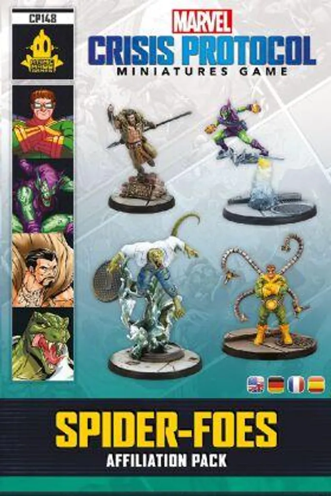 Pack d'affiliation Spider-Foes Marvel Crisis Protocol : Boîte d'Extension