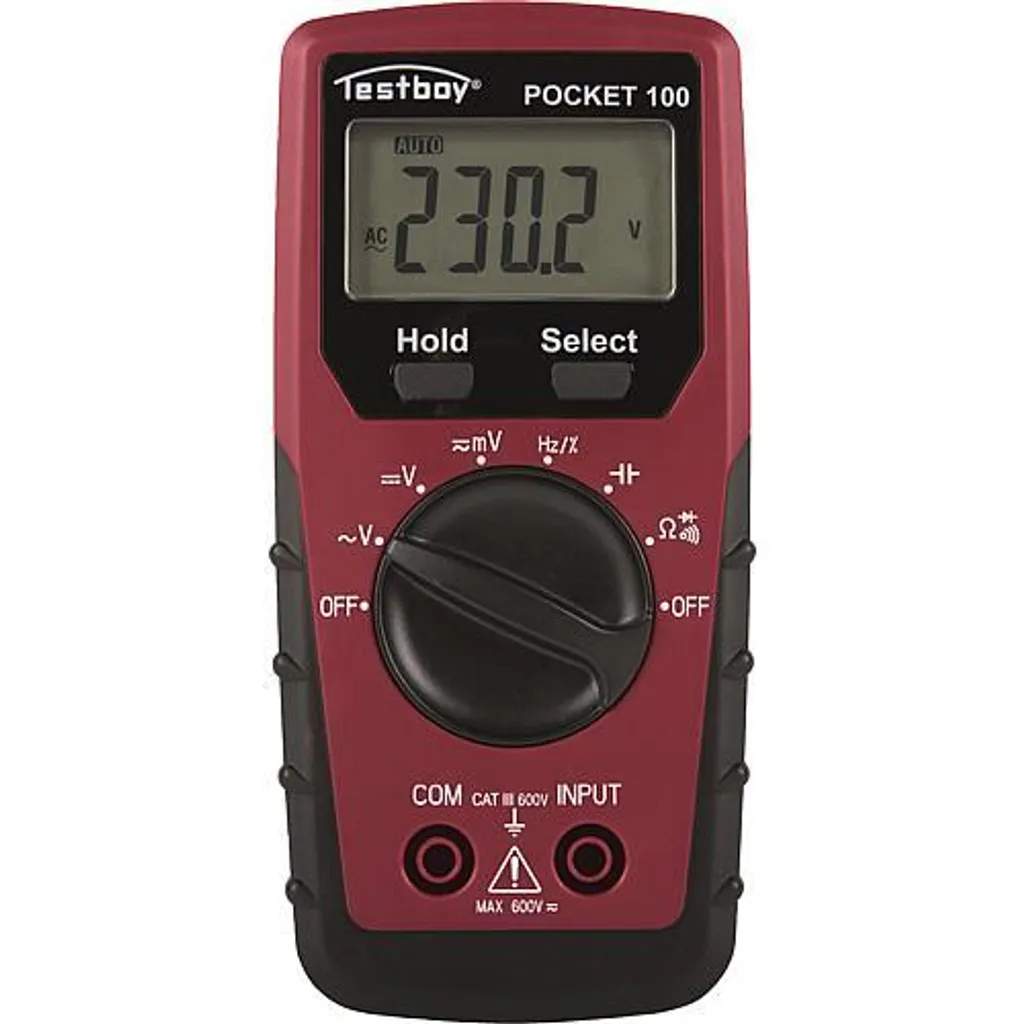 Multimètre auto 60000MOhm haute résistance avec écran LCD rétroéclairé - 3
