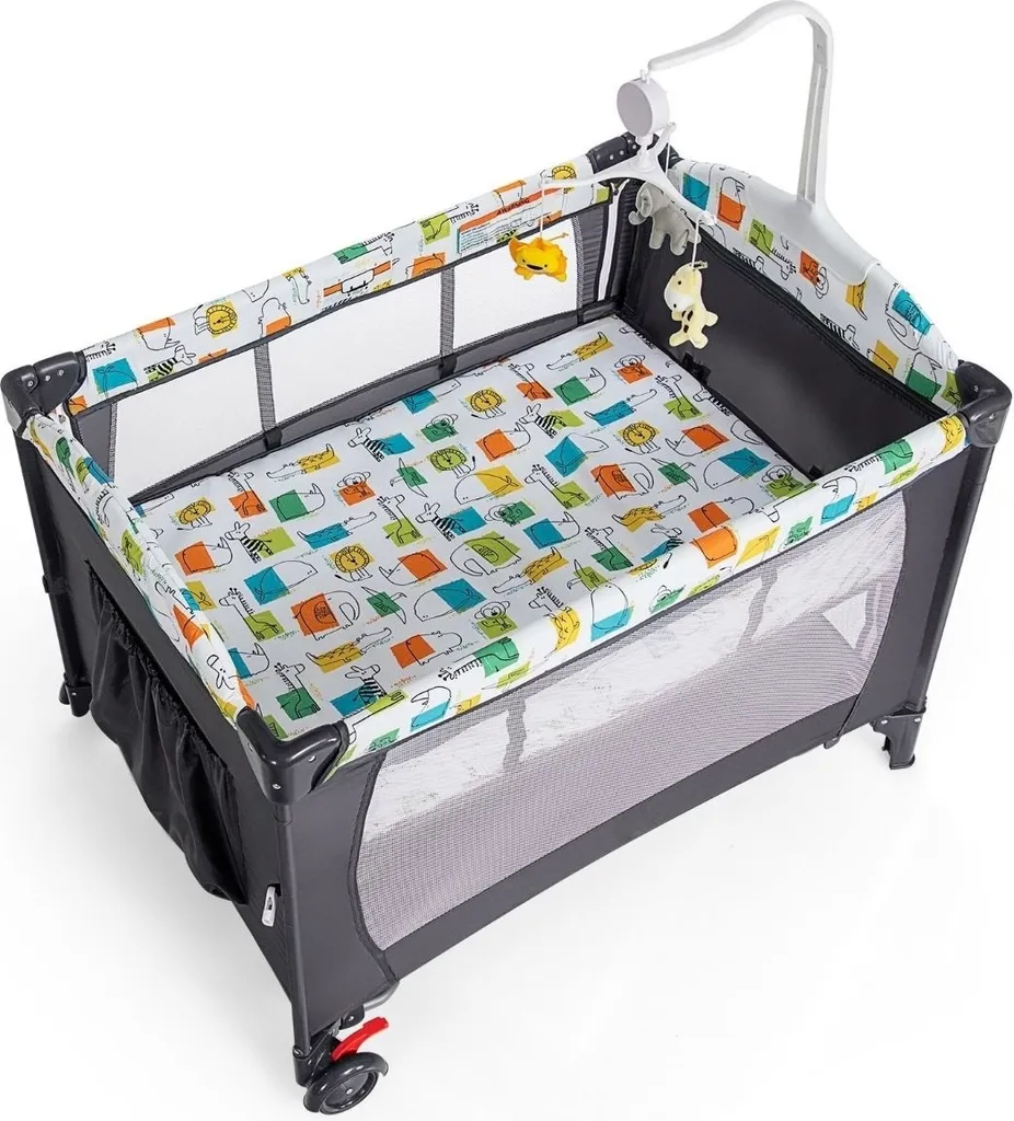Lit d'Appoint Bébé Réglable et Mobile Idéal pour Cododo et Déplacements - 7