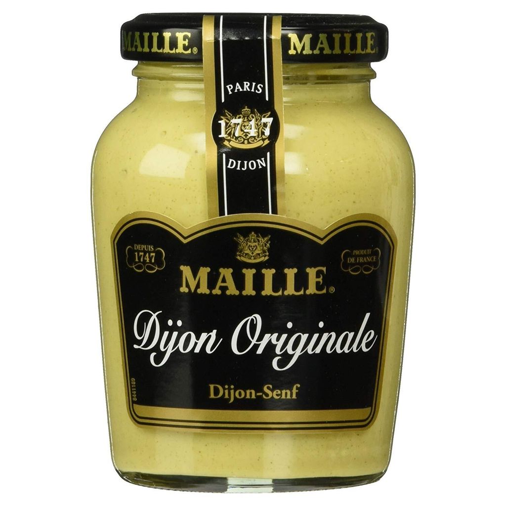 Maille Moutarde de Dijon originale goût fort unique 200ml Image du produit 