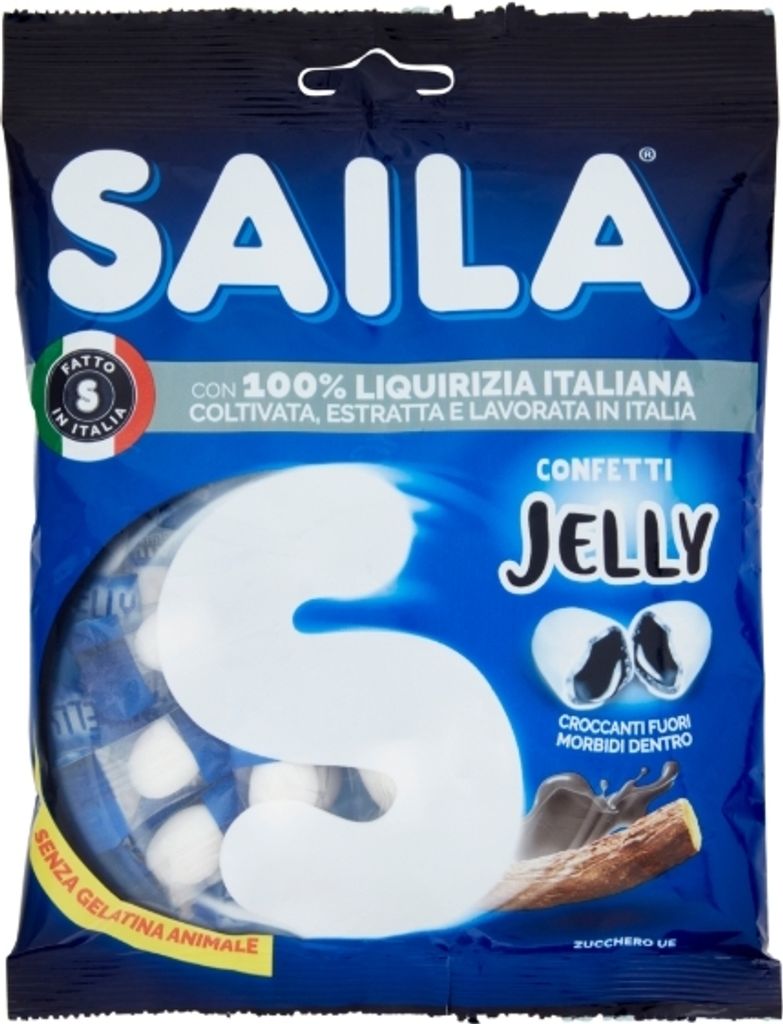 Lakritz-Gelee Liquirizia-Gelee 75g - Saila Produktbild 