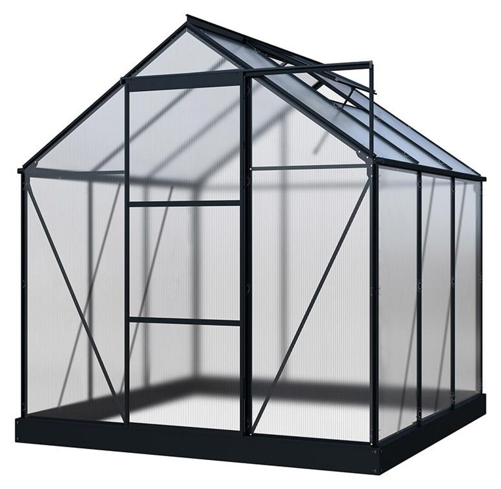 HOME DELUXE Eco Gewächshaus WALENA – Schwarz Matt, Produktbild 