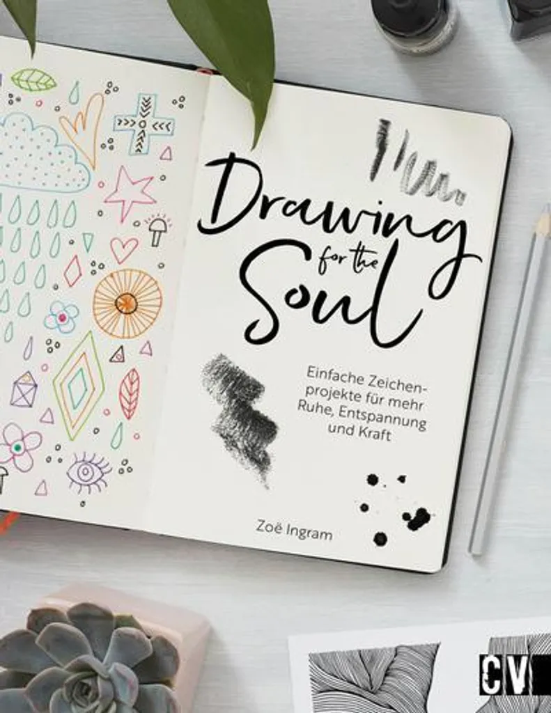 Dessiner pour l'âme : cahier d'exercices pour apprendre le dessin zen seul