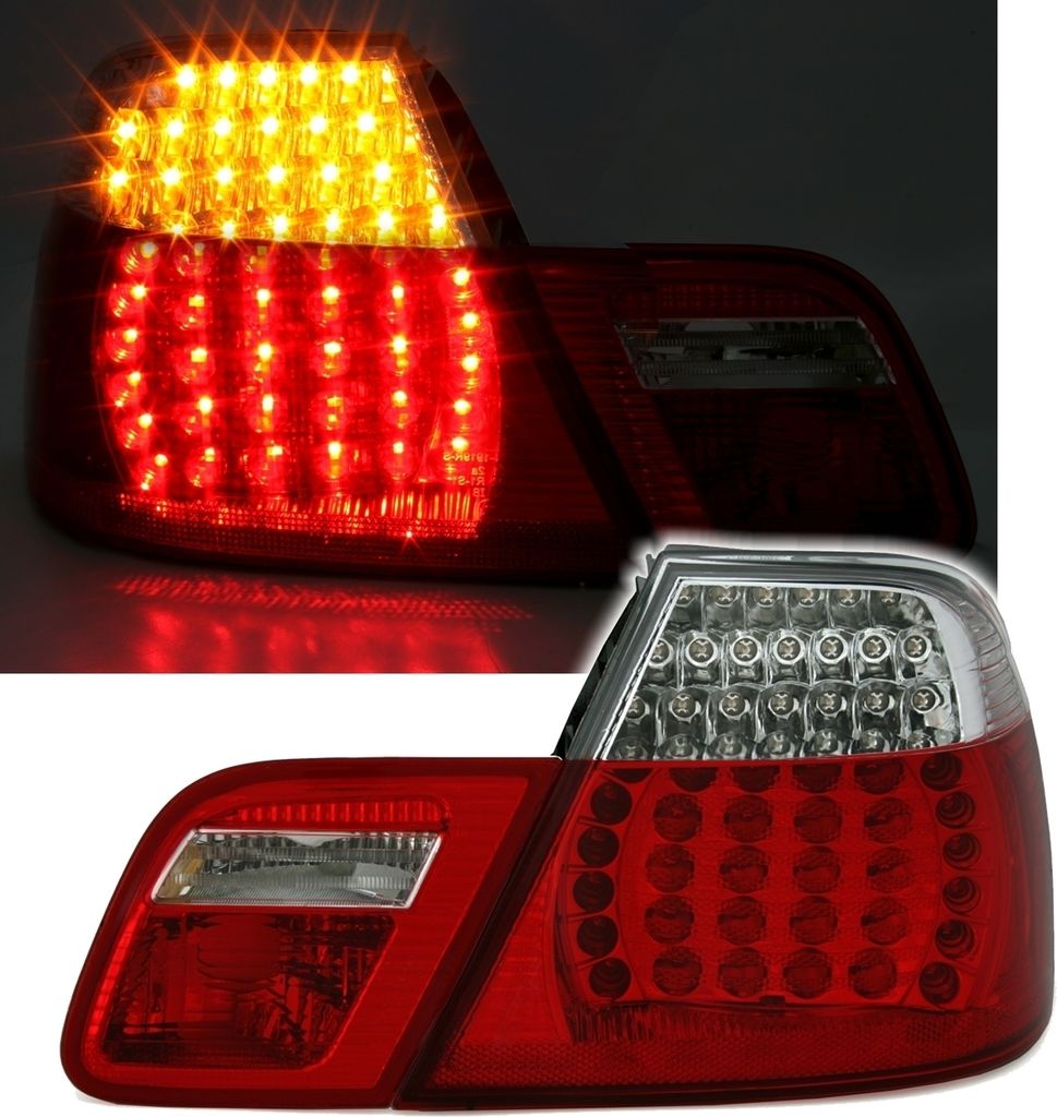 Eagle Eyes LED Rückleuchten Set in Weiss für 3er BMW E46 Produktbild 4