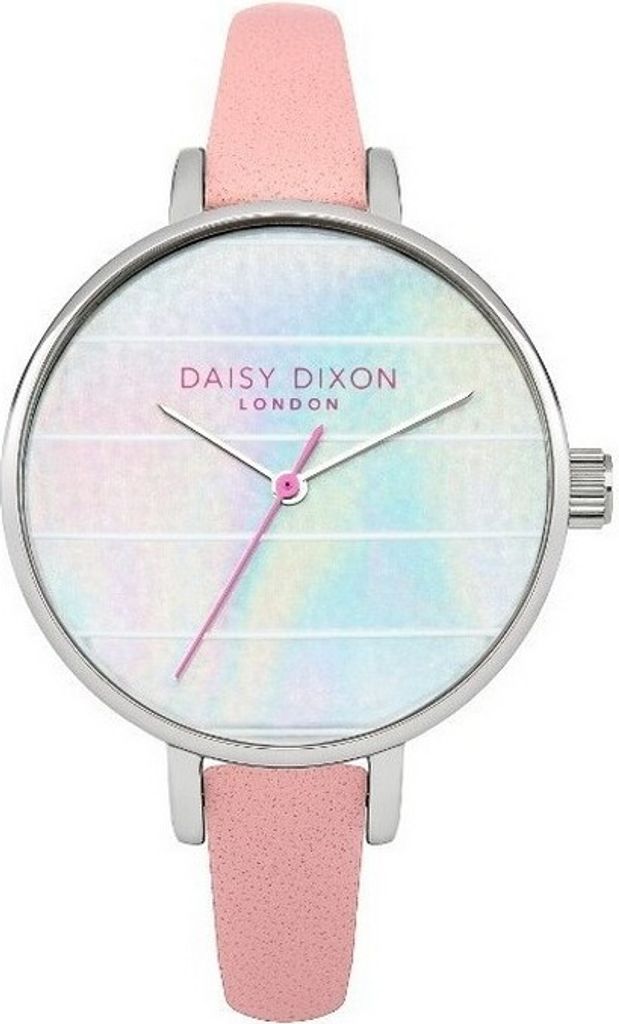 Daisy Dixon „Kylie“ DD024WRG - Damenuhr, Ø 36 mm, Lederband Weiß