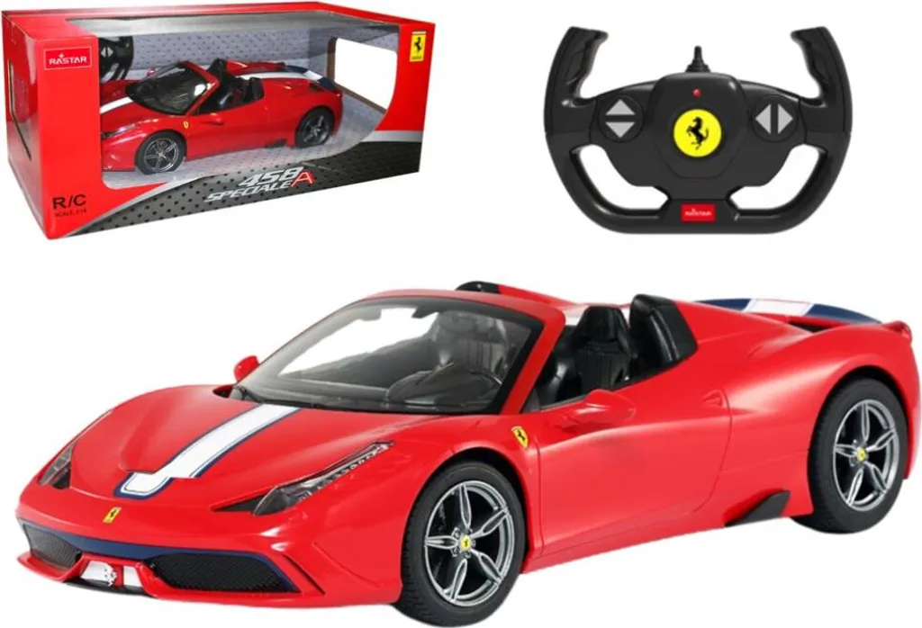 Voiture RC LaFerrari Aperta 1/14 rouge, cabriolet de sport radiocommandé