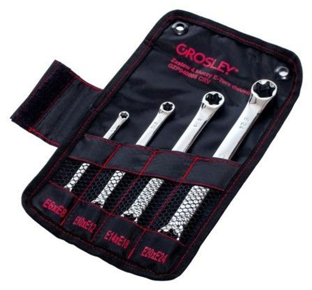 GROSLEY Ring- / Gabelschlüsselsatz GR50088 Chrom-Vanadium-Stahl