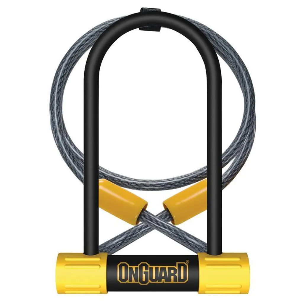 Antivol en U avec câble et support pour protection vélo haute sécurité