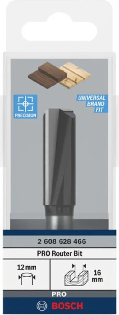 Fresa per Scanalatura 16mm Gambo 12mm Metallo Duro - Qualità Professionale