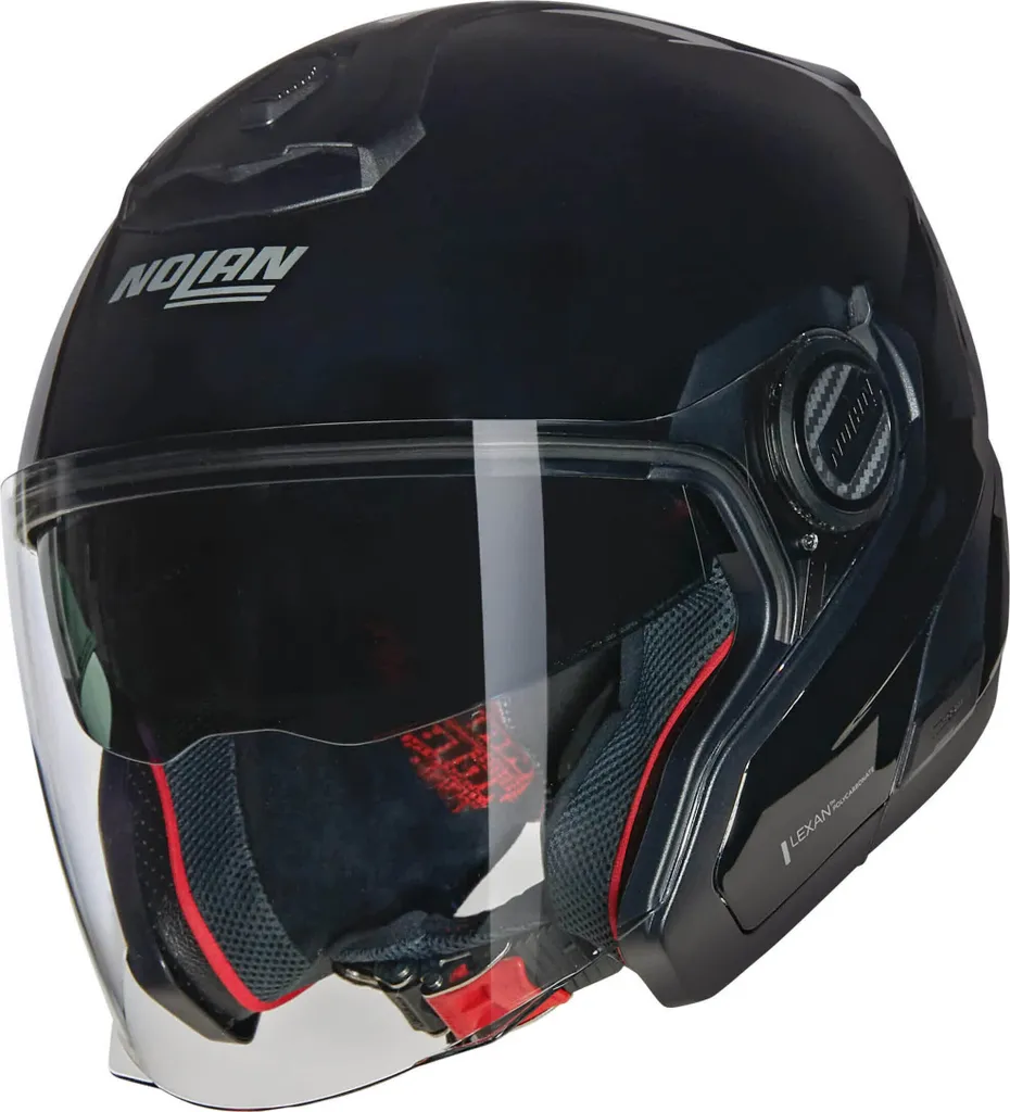 Casque Jet Nolan N40-5 06 Classic N-Com Noir Taille L 60 Homologué