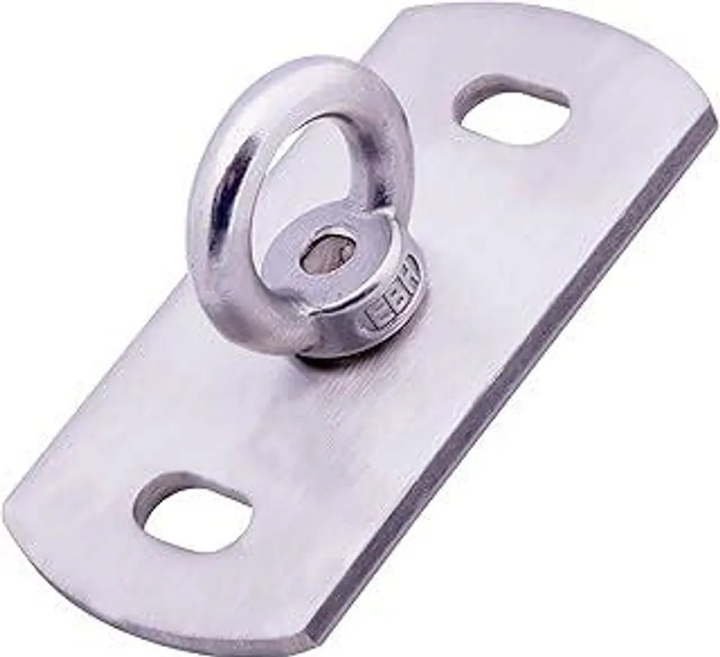 Gancio Design Toldoro Inox 400kg - Supporto Elegante per Amache
