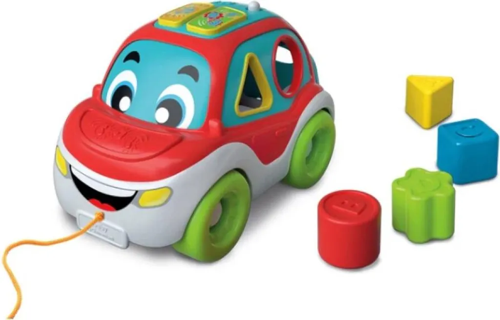 Coffret Éveil Bébé Voiture de Tri de Formes et Couleurs Clementoni - 4