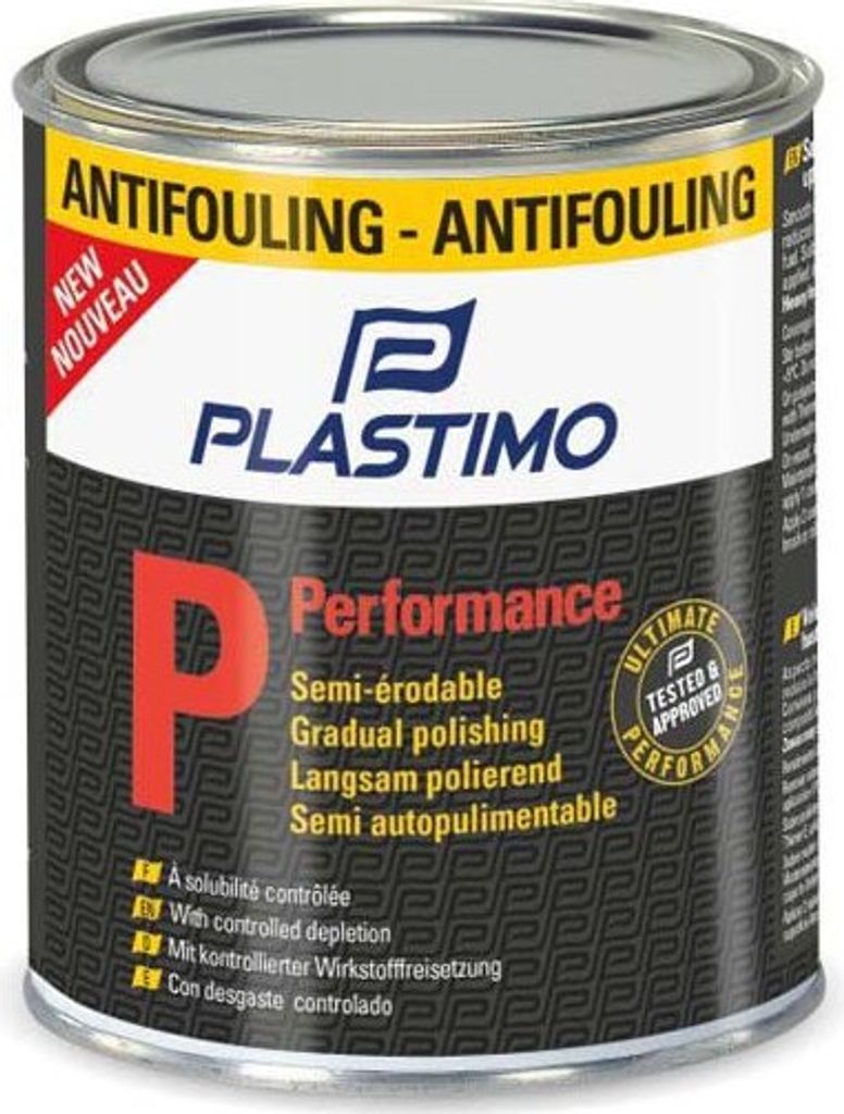 Plastimo Leistungsstarke Antifouling-farbe 5l Durchsichtig Durchsichtig One Size