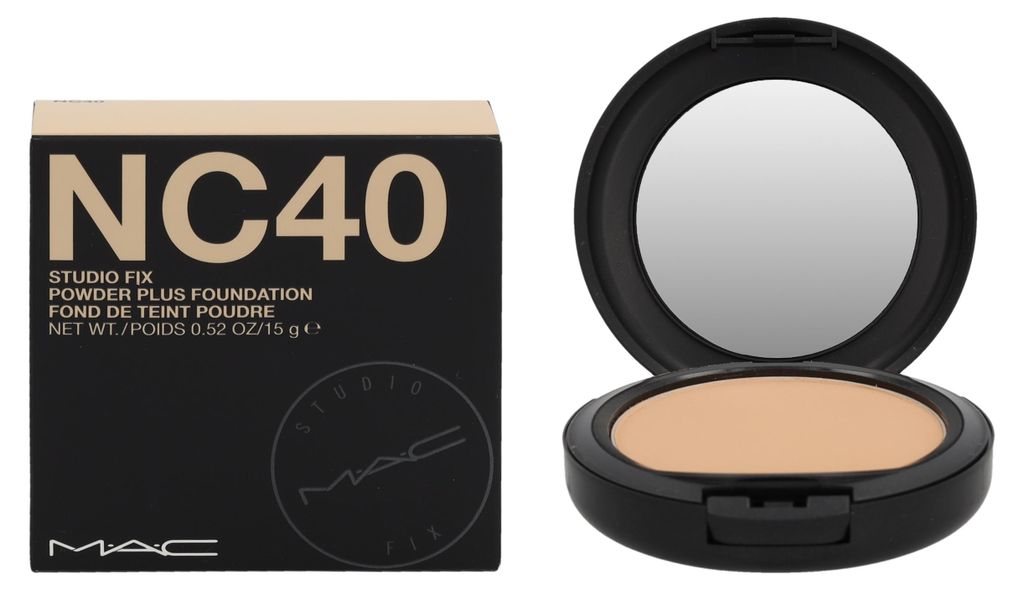 MAC Studio Fix Powder Plus Foundation, Jeder Hauttyp, NC40, Produktbild 