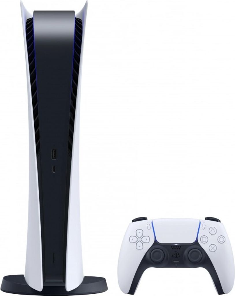 Sony PlayStation 5 Weiß Digital Edition 825GB + PS5 Produktbild