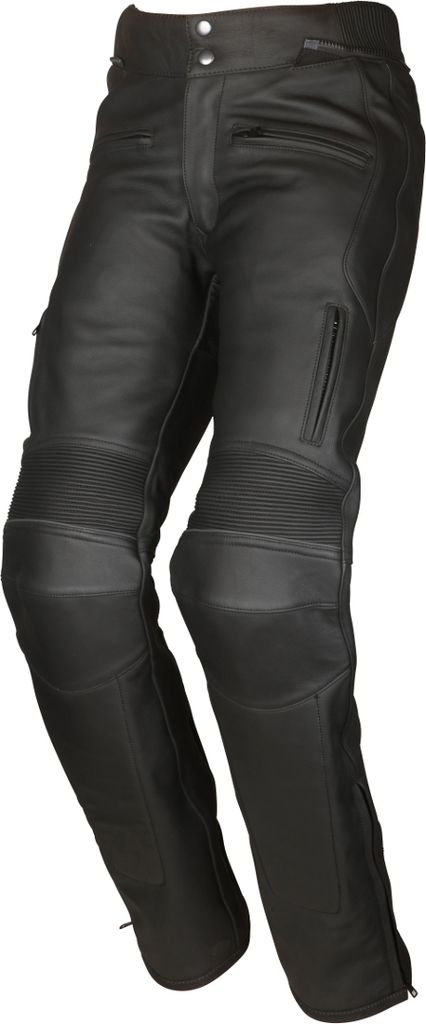 Modeka Helena Damen Motorrad Lederhose, schwarz, 46