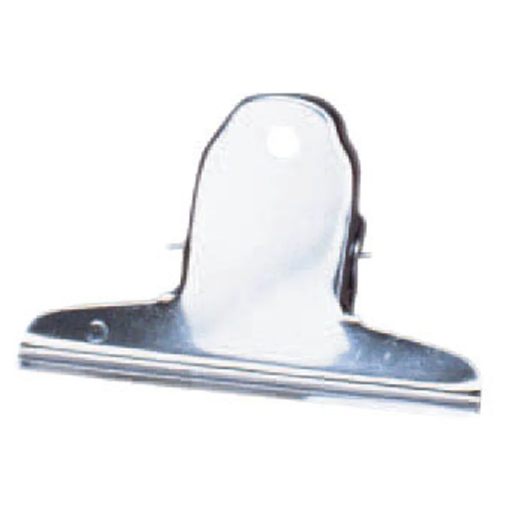 Pince double clip 75 mm métal nickelé avec capacité de serrage 25 mm