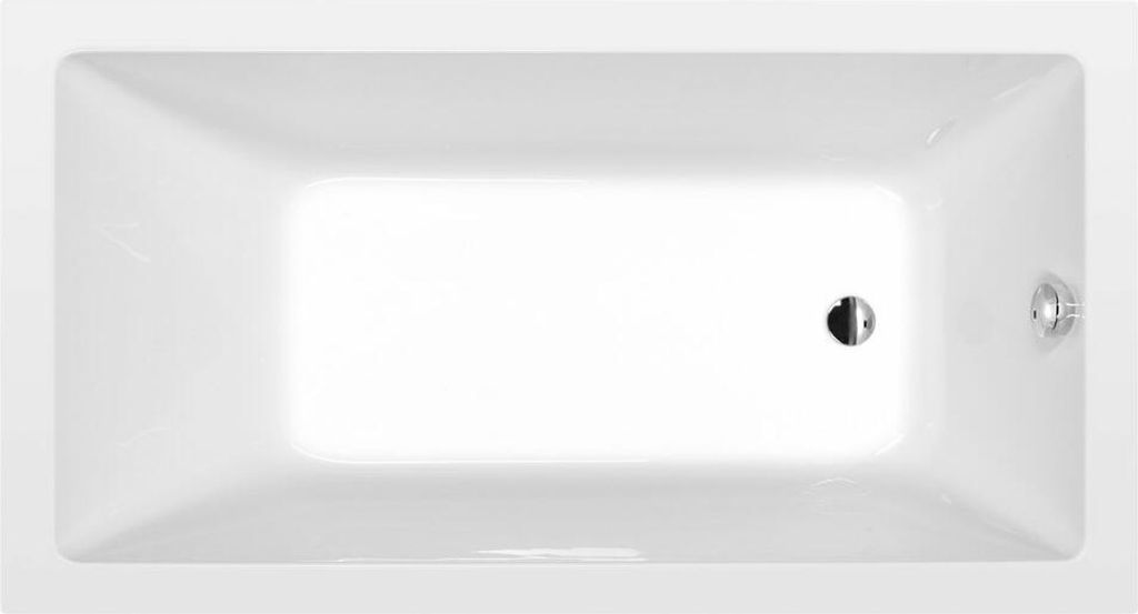 Obdĺžniková vaňa NOEMI 150x80x39cm, biela Obrázok produktu 