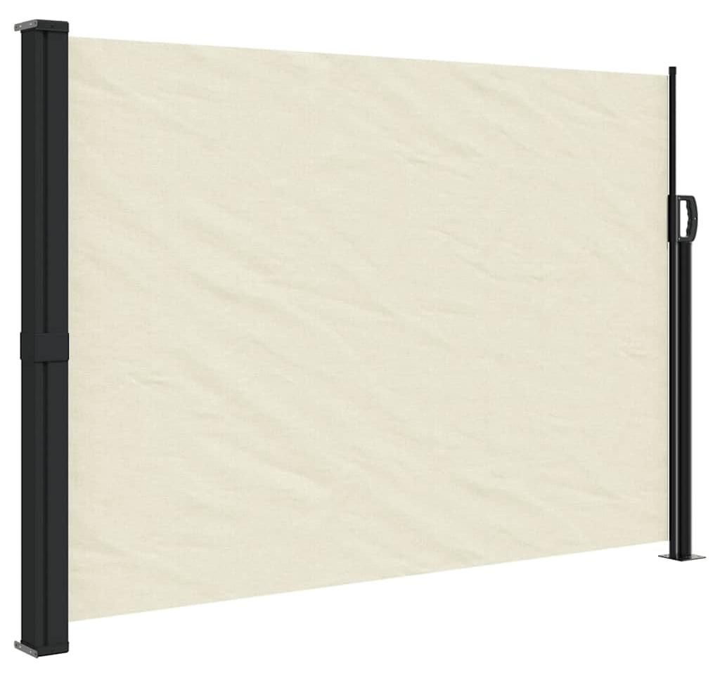 vidaXL Seitenmarkise Ausziehbar Creme 140x300 cm Produktbild 