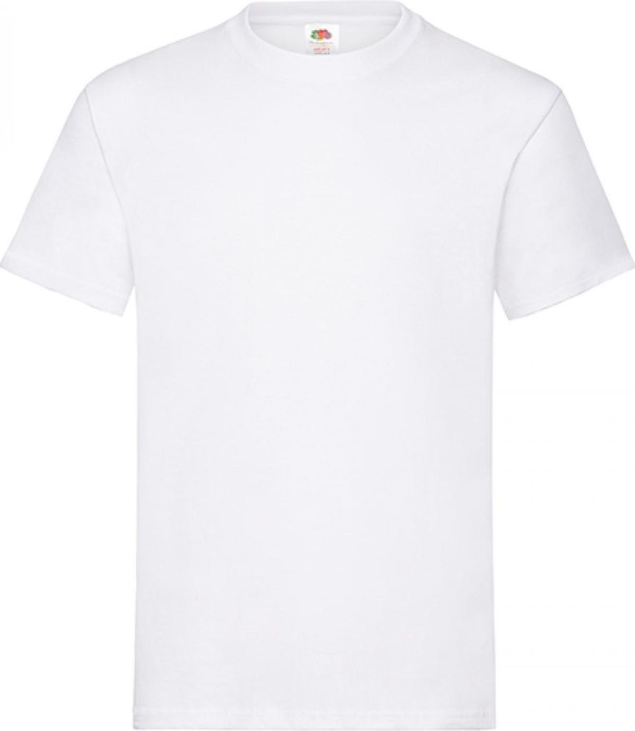 Fruit of the Loom 61-212-0 | Heavy Baumwolle Herren T-Shirt - Farbe: White - Größe: L