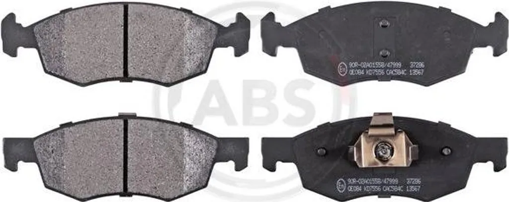 Plaquettes de Frein sans Bruit A.B.S. 37286 - Solution OE Fiat Doblo