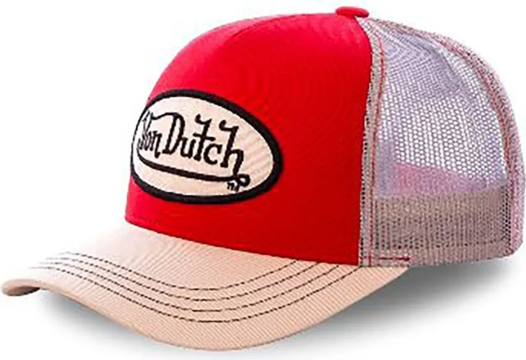 Idea Regalo: Cappello Von Dutch CAS1-COL-RED Multicolore Unisex - 6