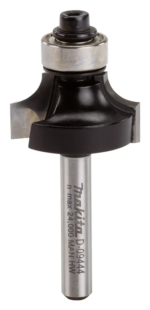 Fraise Makita à bout rond 6mm D-09444 idéale pour moulures et décors