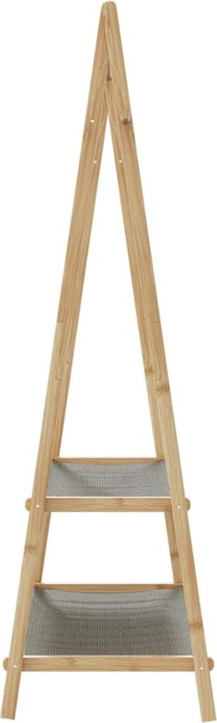 vidaXL Věšák na oblečení s policemi 96x45,5x150,5 cm Obrázek produktu 