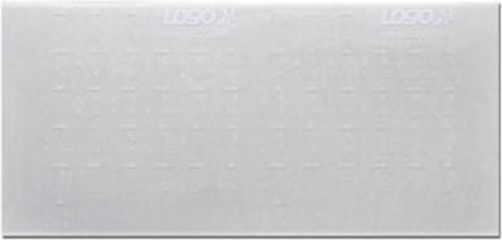 Logoaufkleber für Tastatur, weiß, tschechisch-slowakisch, für Notebook, Preis pro 1 Stück