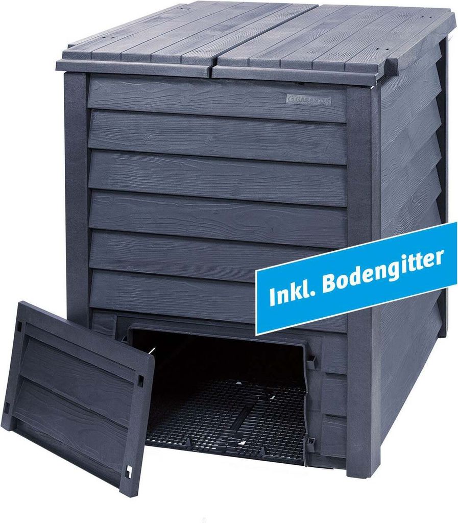 GARANTIA THERMO-WOOD Komposter 600 Liter inkl. Bodengitter Produktbild 4