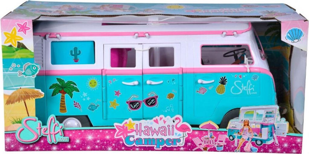 PROMO Steffi Puppe mit Wohnmobil Simba Auto Camper Produktbild 11