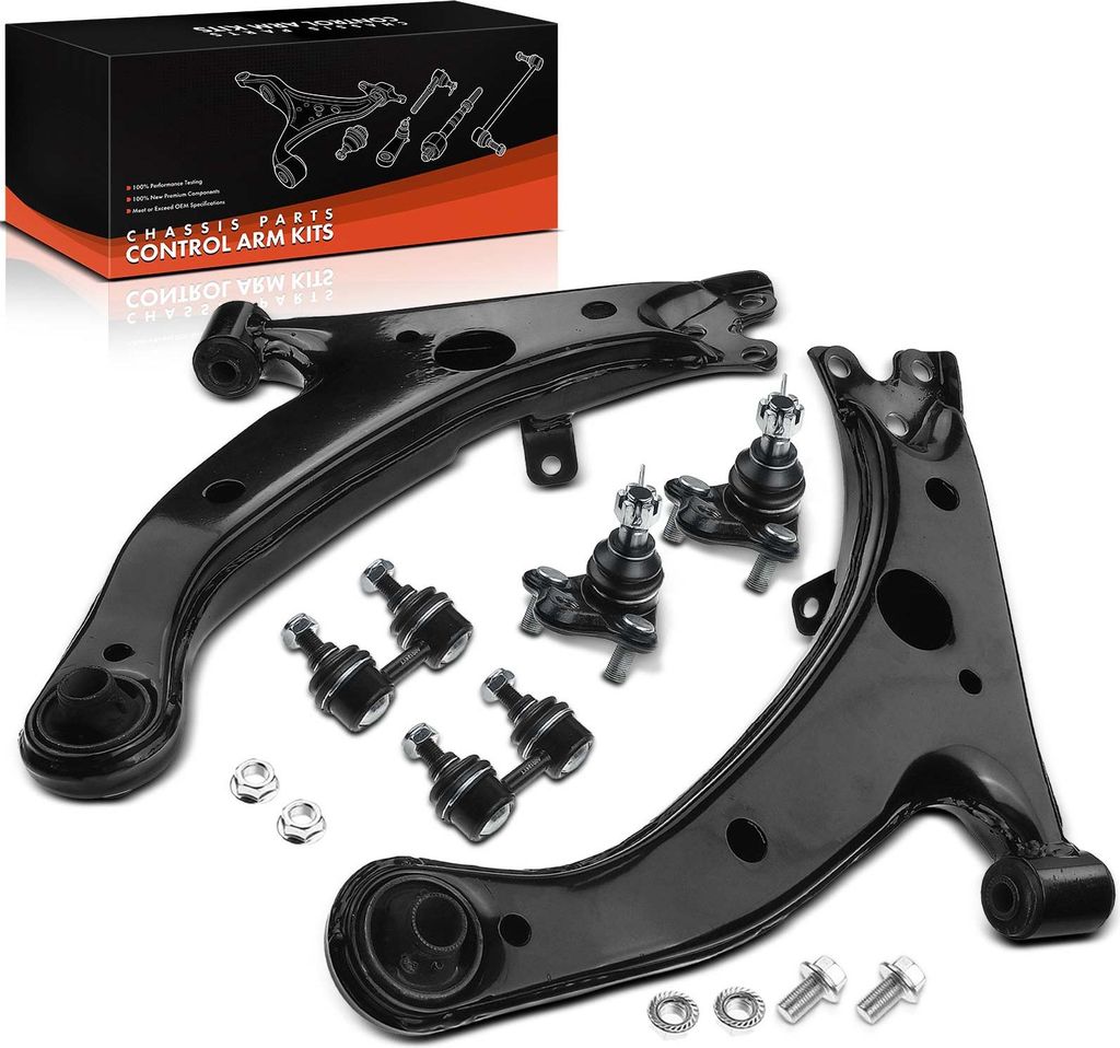 Frankberg 1x Querlenker Satz Vorderachse für Toyota Corolla Compact Levin Coupe Liftback Station Wagon Sprinter Carib