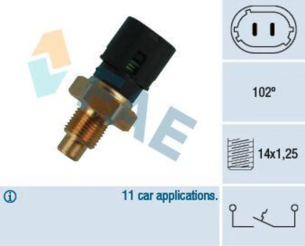 Sensore FAE 35720 Renault Laguna Safrane Espace III OE 7700260972