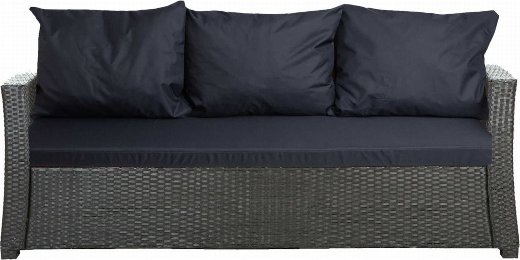 Cuscini per divano da giardino - Seduta 160x60x7, schienale Immagine del prodotto 