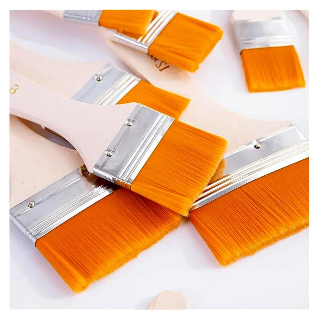 Acrylfarbe 12-teiliges Malpinsel-Set aus Memory-Nylon für Acryl, Öl, Zeichnung, Aquarell, Holz, Malpinsel, Werkzeuge, Künstlerbedarf