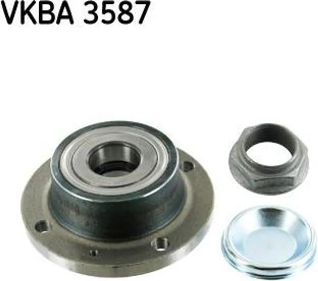 Supprimer Bruit Roulement Roue avec SKF VKBA 3587 - OE 374843 Berlingo