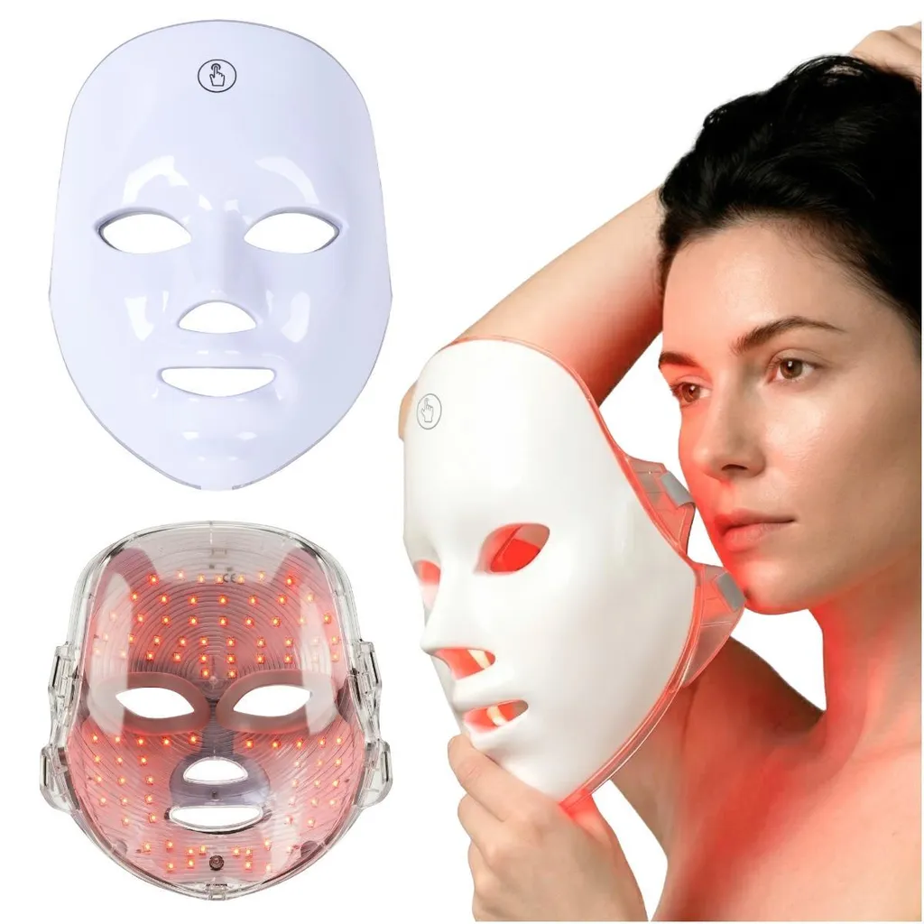 Masque LED Marielle MML Blanc pour Luminothérapie Visage Anti-Âge - 8