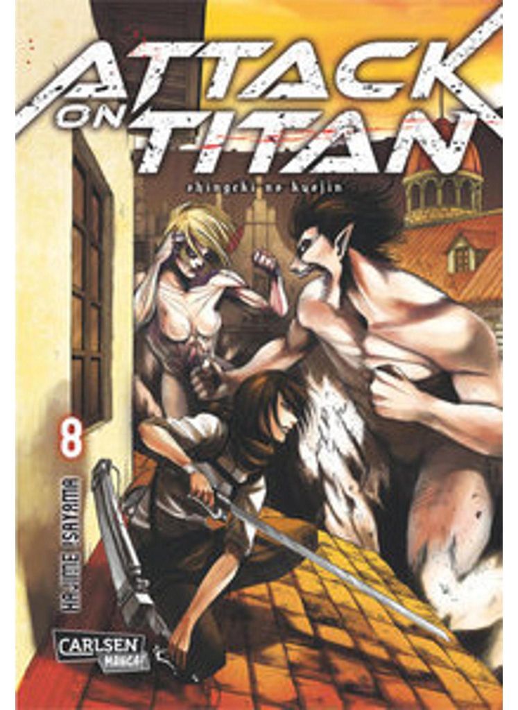 Attack on Titan 08 Immagine del prodotto 