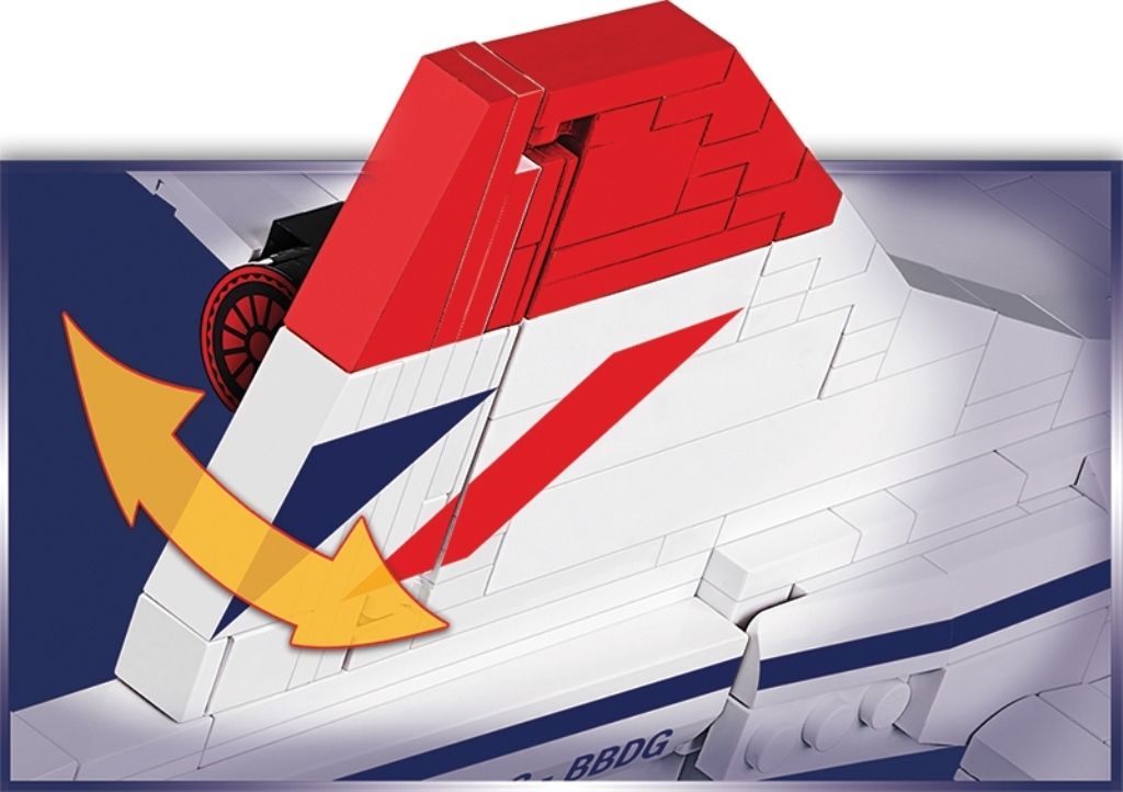 COBI 1917 Concorde z Brooklands Museum, 1:95, 455 k Obrázek produktu 5