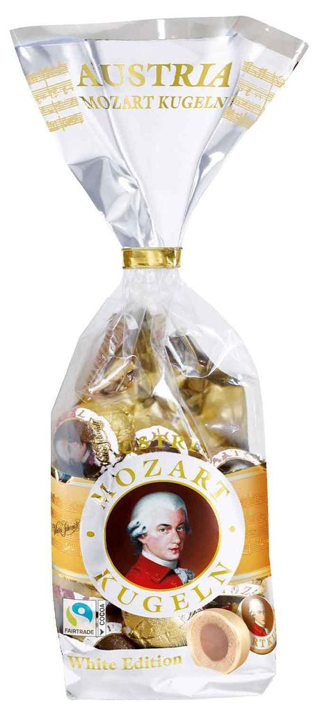 Victor Schmidt Austria Mozartkugeln White Edition 231g Produktbild 