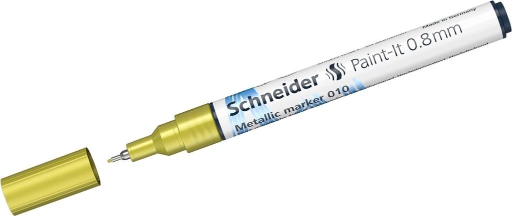 Schneider Metallicmarker Paint-It 010 0,8mm yellow metallic