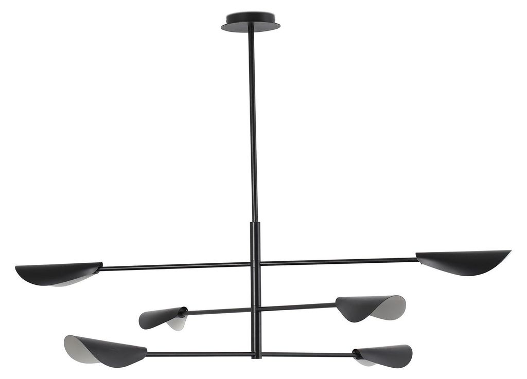 LIGGERA Czarna lampa wisząca Zdjęcie produktu 