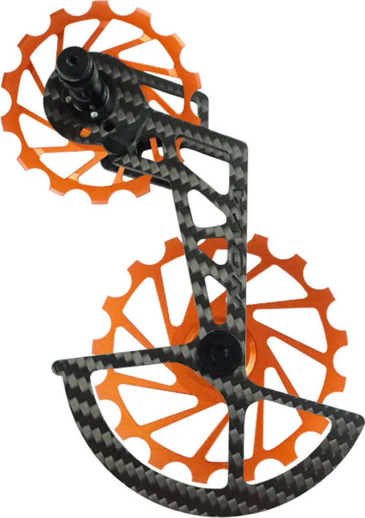 Réduisez les frictions : Cage dérailleur Nova Ride OSPW 11s Ultegra Orange