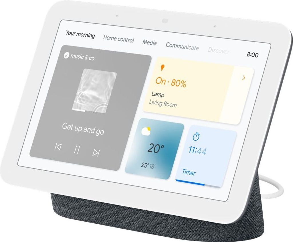 Google Nest Hub 2 Charcoal 7" Display EU Ware Immagine del prodotto 