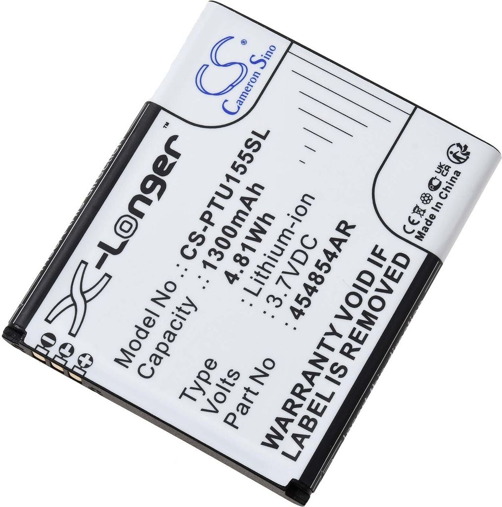 Akku passend für Handy Panasonic KX-TU150 KX-TU155 KX-TU160 Typ 454854AR