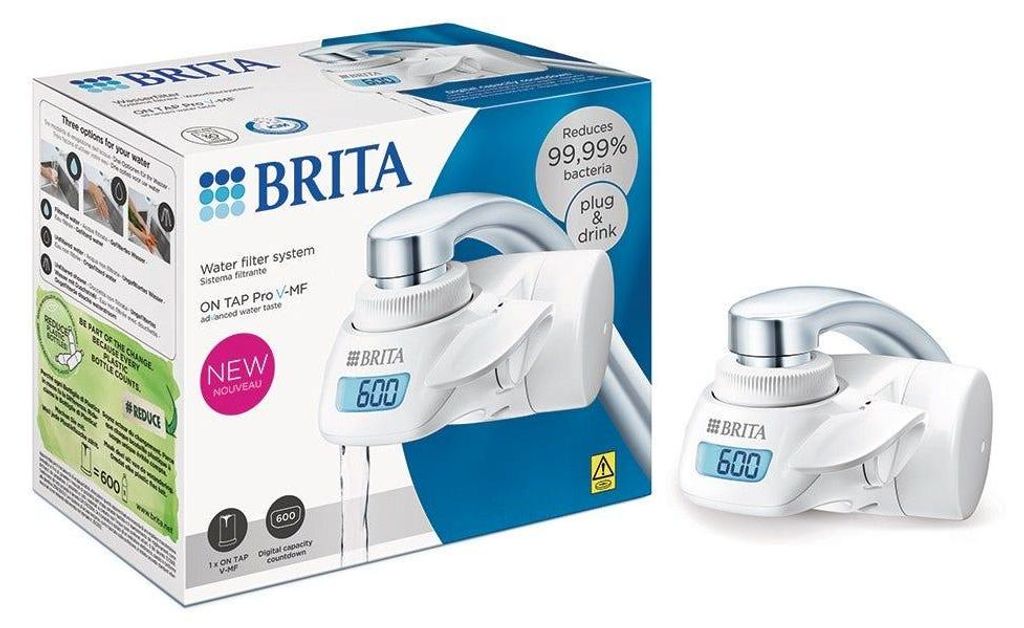BRITA 1.2023.0413 Wasserfilter Wasserhahnfilter Silber - Obrázok produktu 