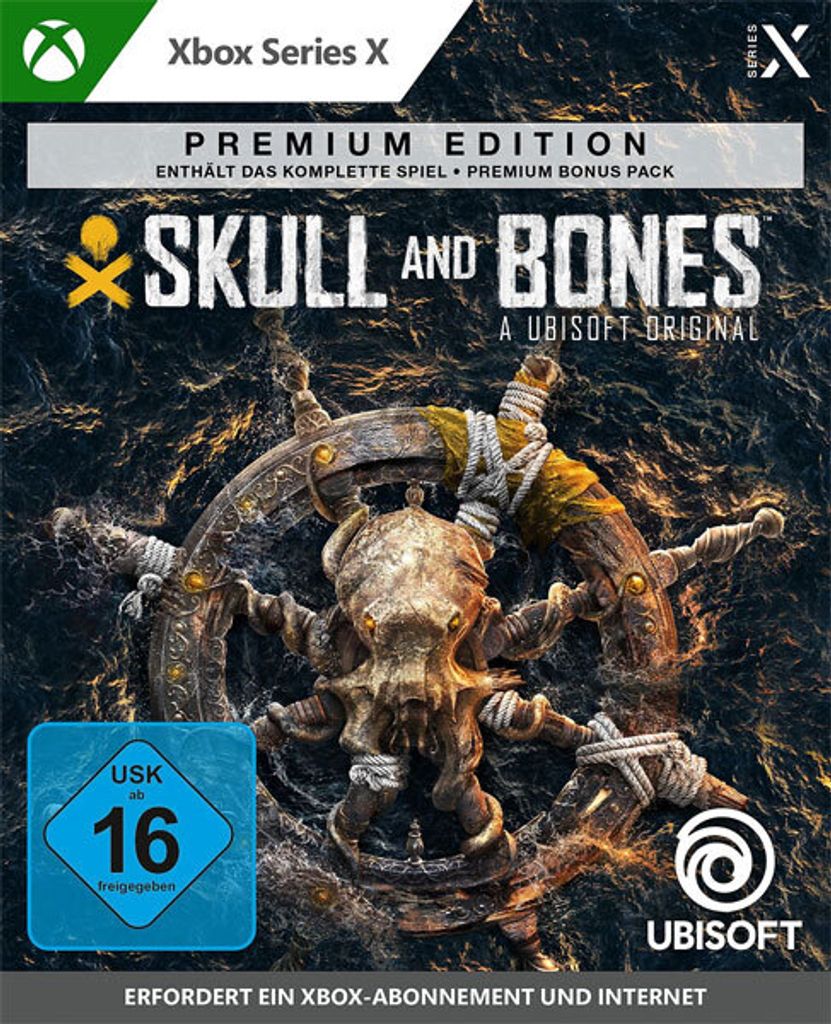 Microsoft Xbox S/X Skull and Bones Premium Edt. USK16 Produktbild 
