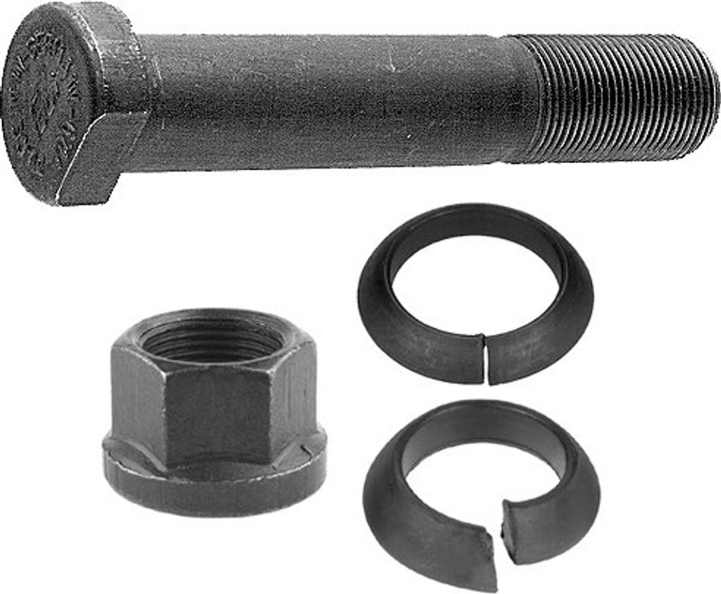 FEBI BILSTEIN Radbolzen Radschrauben 06294 Vorne Hinten passend für MERCEDES-BENZ AXOR 22mm 126mm Stahl 34mm 0,384kg