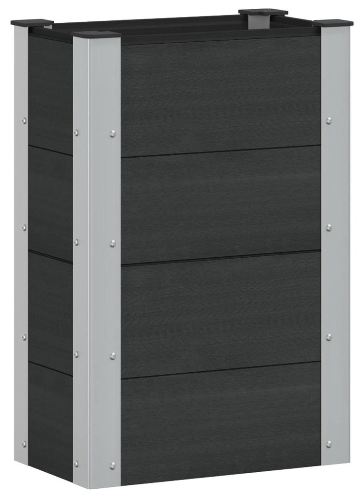 Maison Exclusive - Hochbeet Schwarz 50 x 30 x 72 cm