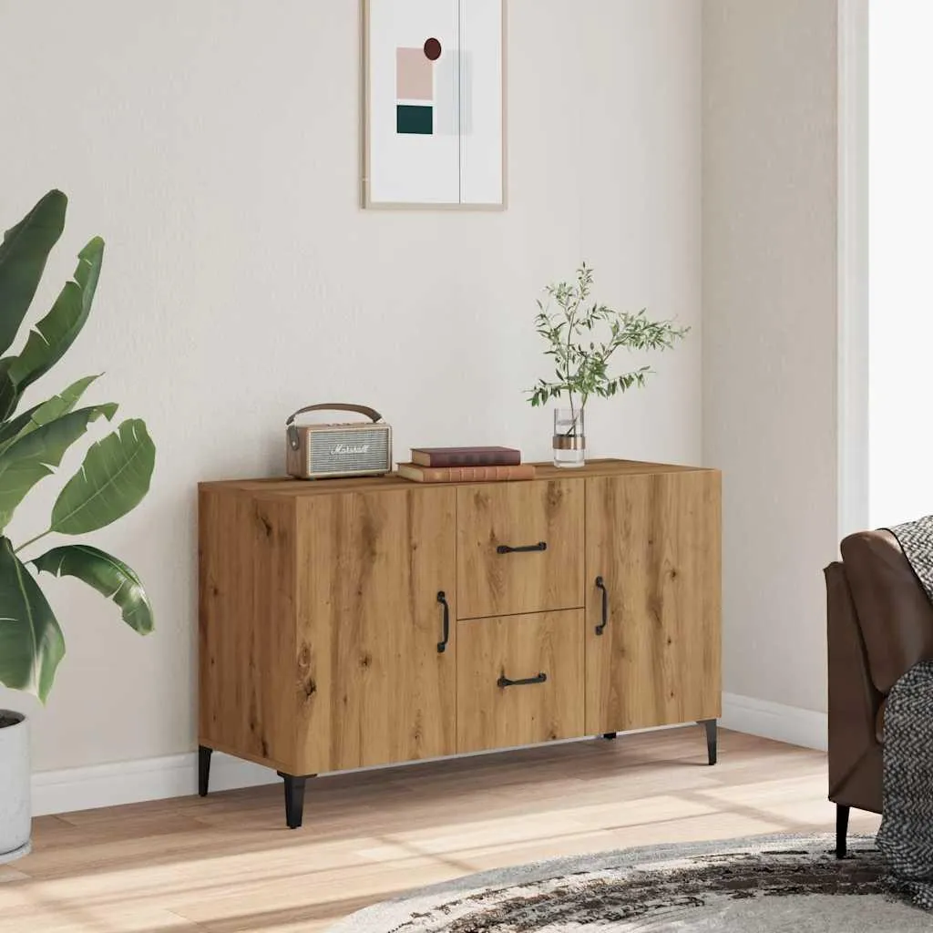 Mobile Credenza Legno Rovere Artisan 100x36x60 cm vidaXL Offerta